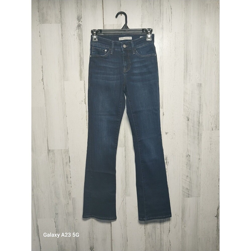 Mavi Molly Mid Rise Bootcut Jeans Size 24 with 30" Inseam Dark Wash